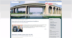 Desktop Screenshot of cdu-bi.de